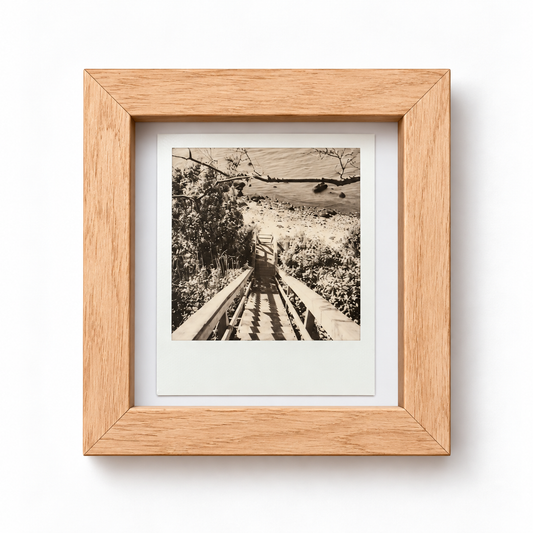 HORTON’S POINT BEACH (framed original polaroid)