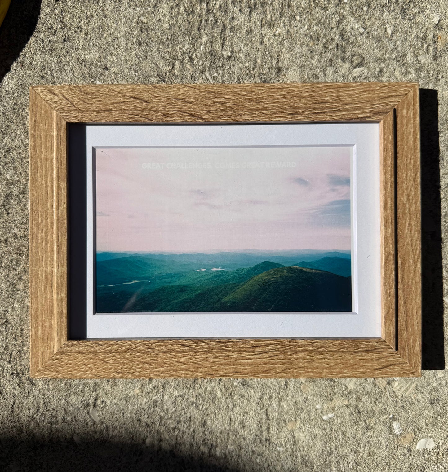 MT. MARCY (5”x7” FRAMED PRINT)